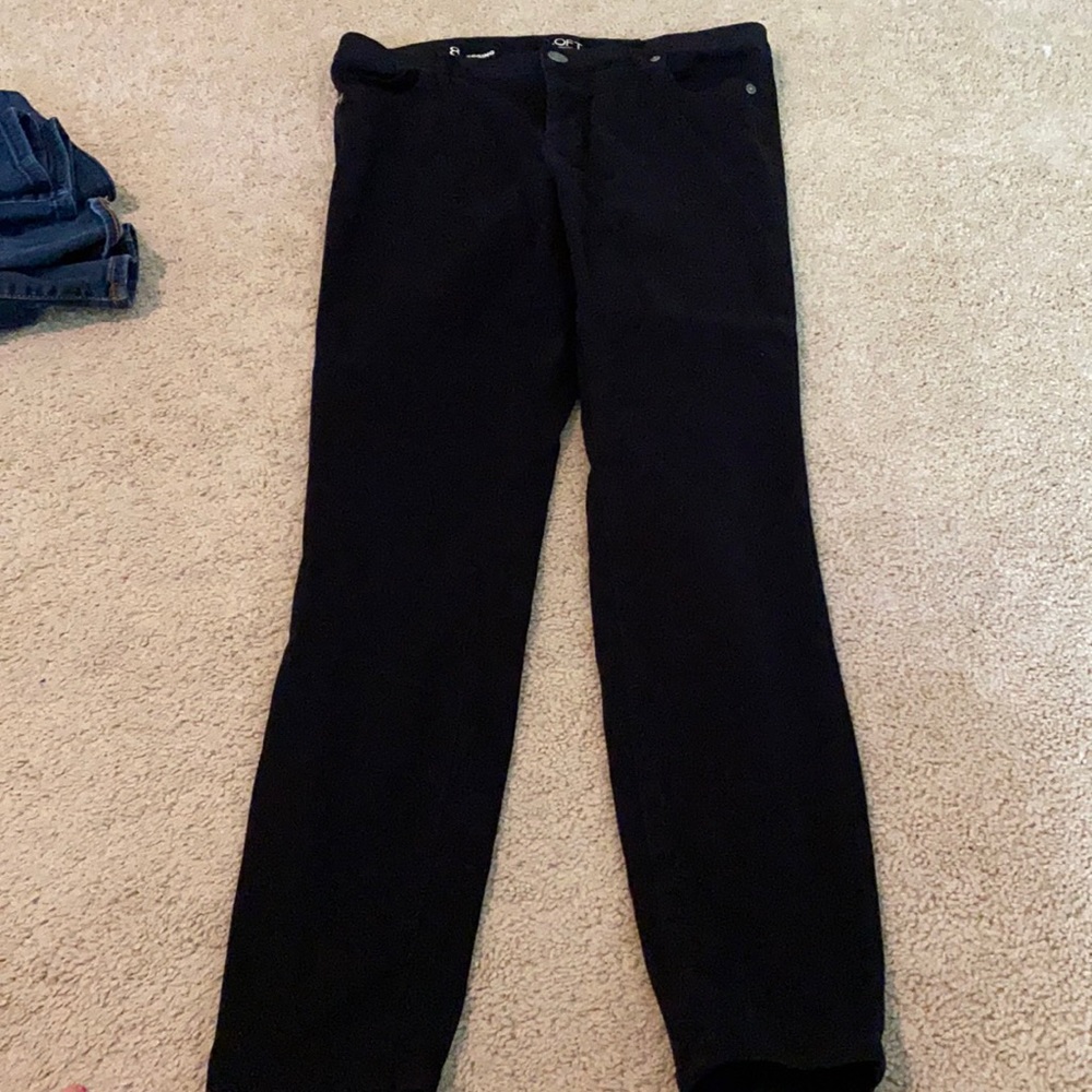 Black jeggings